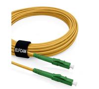 Elfcam® - Cavo Fibra Ottica LC/APC per LC/APC Simplex Monomodale LSZH (20M)