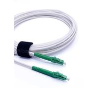 Elfcam® - Cavo Fibra Ottica LC/APC per LC/APC Simplex Monomodale, OS2 9/125µm, Bianco (30M)