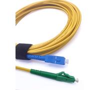Elfcam® - Cavo Fibra Ottica LC/APC per SC/UPC Simplex Monomodale 9/125μm LSZH (3M)