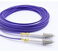 Elfcam® - Cavo Fibra Ottica LC/UPC per LC/UPC OM4 Multimode Duplex 50/125um LSZH (200M)