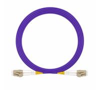 Elfcam Cavo Fibra Ottica LC/UPC per LC/UPC OM4 Multimode Duplex 50/125um LSZH (20M)