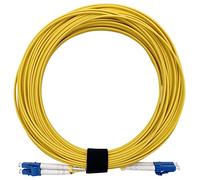 Elfcam Cavo Fibra Ottica LC/UPC per LC/UPC OS2 Monomodale Duplex 9/125um LSZH,1M