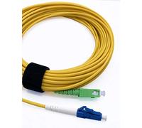 Elfcam Cavo Fibra Ottica SC/APC per LC/UPC Simplex Monomodale 9/125μm LSZH (20M)