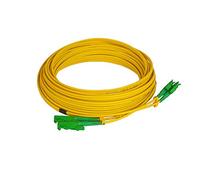 Elfcam® - Cavo in fibra ottica E2000/APC a E2000/APC monomodale Duplex 9/125μm Giarrettiera ottica LSZH(3m)