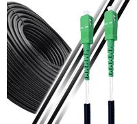 Elfcam® - Cavo in fibra ottica per esterno, Simplex monomodale da SC/APC a SC/APC 5,0 mm, compatibile con Orange Livebox, SFR La Box Fibre e Bouygues Bbox (300M)