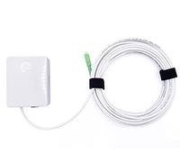 Elfcam® - Cavo in fibra ottica rinforzato SC/APC a SC/APC Simplex Monomodale (4,0 mm), Dotato di PTO per Box Fibra (45M)