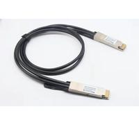 Elfcam - Cavo Twinax DAC QSFP28 100G, cavo rame passivo 100GBASE-CR, compatibile con NVIDIA, anello di trazione blu 2 metri