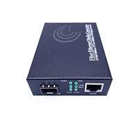 Elfcam® - Convertitore in fibra Ethernet, convertitore RJ45 Gigabit/modulo mini-GBiC SFP (1,25G SFP Port) multimodale-monomodale / 0,55-20 KM (confezione da 1)