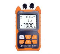 Elfcam® - E-200 Multimetro ottico portatile unico, fotometro con VFL, campo di prova: da -70 dBm a +6 dBm