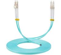 Elfcam Fiber optic cable Cavo Fibra Ottica LC/UPC per LC/UPC, OM3 Multimode Duplex 50/125um LSZH,3M