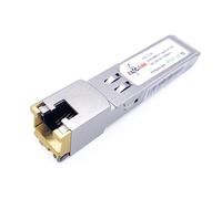 Elfcam® - Modulo Ricetrasmettitore SFP+ 10Gb in RJ45, Compatibile con Le Schede di Rete PCIe 10GB di Intel X710, Modulo SFP+ 10G (10Gbase-T), Fino a 30 Metri su Un Cavo Ethernet Cat7/Cat8