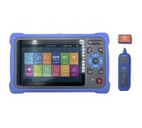 Elfcam® - OTDR per FTTH, 26dB/24dB monomodale 1310nm / 1550nm, portatile 4 in 1 OTDR + VFL+OPM + OLS, OTDR Tester in fibra ottica/riflettometro del dominio ottico, fino a 100 km (ELF-5800)