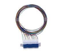 Elfcam® - Set 12 Cavi Pigtail Fibra Ottica Colorati Connettori LC/UPC Singlemode OS2 Simplex