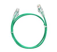 Elfcam - Set di 20 cavi Ethernet Cat 6A, ultra sottile 10 Gbps 28 AWG UTP OD3,6 mm 500 MHz, cavi in rame puro Cat6a fine 10 GB per data center, 10 m