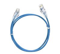 Elfcam - Set di 20 cavi Ethernet Cat 6A, ultra sottile 10 Gbps 28 AWG UTP OD3,6 mm 500 MHz, cavi in rame puro Cat6a fine 10 GB per data center, 10 m