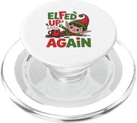 Elfed Up Again - Elfo natalizio divertente PopSockets PopGrip per MagSafe