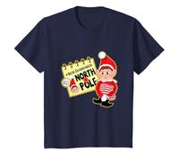 Elfi Behavin' Badly Destination Polo Nord Natale Bambini Maglietta