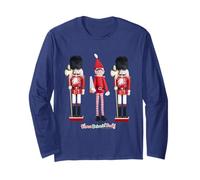 Elfi Behavin 'Badly King's Guards Elf Christmas Maglia a Manica