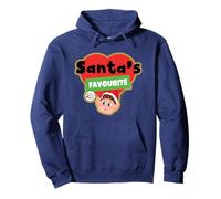 Elfi Behavin 'Badly Santa's Favourite Elf Christmas Felpa con Cappuccio