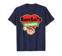 Elfi Behavin 'Badly Santa's Favourite Elf Christmas Maglietta