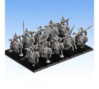 Elfi Elfi Cavalieri d'argento Con Pelliccia White Angel Miniatures