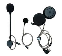 ELFINEAR Altoparlante per casco da 45 mm, con microfono, compatibile con LEXIN G4 G2 G16 B4FM
