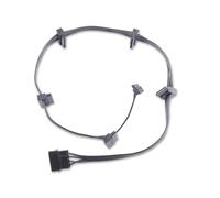 ELFJMZP Prolunga di alimentazione SATA resistente, 72 cm, 18 AWG, cavi in rame stagnato - Server/NAS/RAID Ready - CE/RoHS