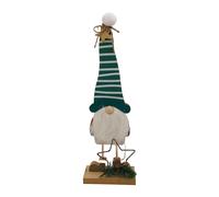 Elfo Gnomo Addobbo Legno Luminoso Decorazione Natale Maxim 90237