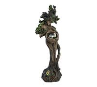 Elfo Lady Figurine - Statua della foresta, Scultura della dea della Natura | Fantasy Woman , Accento di decorazione della casa Mitica, Ornamento di visualizzazione di Halloween p