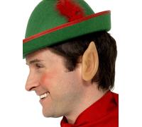 Elfo Orecchie Morbido a Punta Santa's Helper Natale Pantomime Accessorio Costume