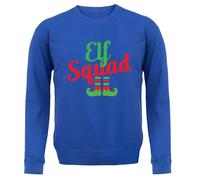 Elfo Squad - Adulti Felpa con Cappuccio/Maglione - Elfi Natale Festive Costume