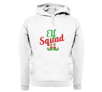 Elfo Squad - Adulti Felpa con Cappuccio/Maglione - Elfi Natale Festive Costume