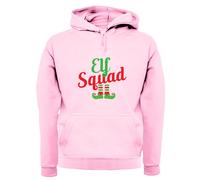 Elfo Squad - Adulti Felpa con Cappuccio/Maglione - Elfi Natale Festive Costume
