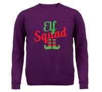 Elfo Squad - Adulti Felpa con Cappuccio/Maglione - Elfi Natale Festive Costume