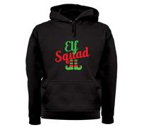 Elfo Squad - Adulti Felpa con Cappuccio/Maglione - Elfi Natale Festive Costume