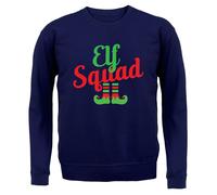 Elfo Squad - Adulti Felpa con Cappuccio/Maglione - Elfi Natale Festive Costume