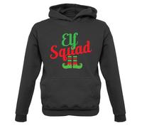 Elfo Squad - Bambini Felpa con Cappuccio/Maglione - Elfi Natale Festive Costume