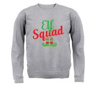Elfo Squad - Bambini Felpa con Cappuccio/Maglione - Elfi Natale Festive Costume