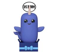 Elfo ufficiale Narwhal Popsies Premium altamente dettagliato dai tre anni in su