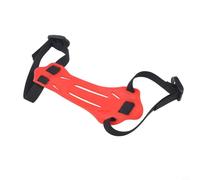 ElFor - Protezione in gomma funzionale per arco ricurvo per chi pratica l'arco che cerca sicurezza del braccio durante i cicli di tiraggio, colore: rosso