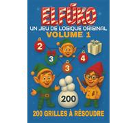 ELFŪKO - Casse-têtes de Noël: Jeu de logique festif pour les enfants