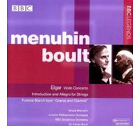 Elgar, E. - Concerto Violin/Introduction & Allegro For Str