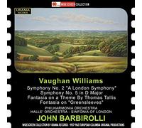 Sir John Barbirolli dirige Vaughan Williams.