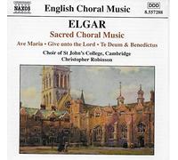 Edward Elgar Sacred Choral Music (Robinson, Choir of St. John's College) (CD)