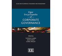 Elgar Encyclopedia of Corporate Governance