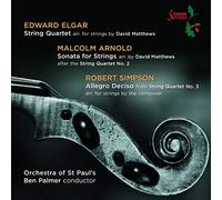 Edward Elgar Edward Elgar: String Quartet/Malcolm Arnold: Sonata for String (CD)