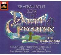 Elgar: The Dream of Gerontius, The Music Makers: Boult /Jenet Baker / Gedda -2CD BOX SET