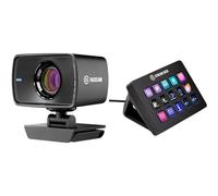 Elgato Bundle per Content Creator - Webcam Full HD 1080p60, ontroller da studio, 15 tasti macro per streaming live, gaming, videochiamate, OBS, Twitch, YouTube, Zoom, Teams, e altro, per Mac e PC