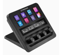 Elgato Stream Deck +, mixer audio, produzione live e controller da studio, per content creator, streaming, gaming, con striscia tattile personalizzabile, manopole e tasti LCD, compatibile con Mac e PC