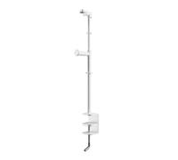 Clamp for Key Light Neo - Supporto da tavolo con montaggio sul bordo, altezza e inclinazione regolabili, supporto per cuffie, bianco pulito - Per Key Light Neo o Facecam Neo